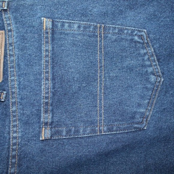 WRANGLER AUTHENTICS Mens Straight Leg Work Jeans - Picture 3 of 8